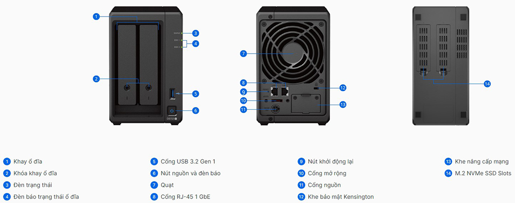 Synology DS723+ 8